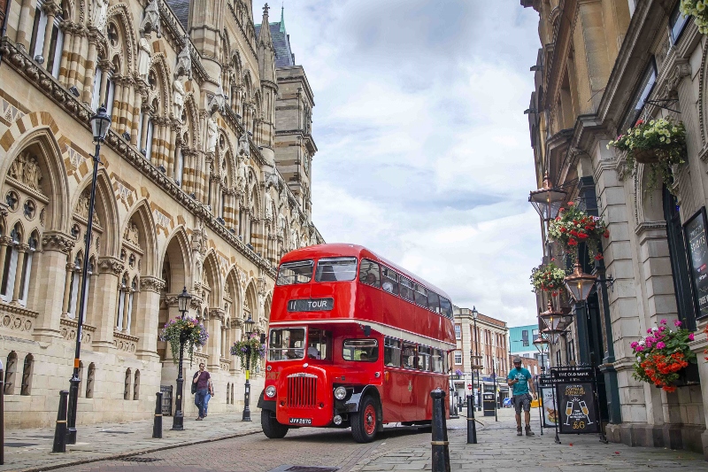 Guildhall bus