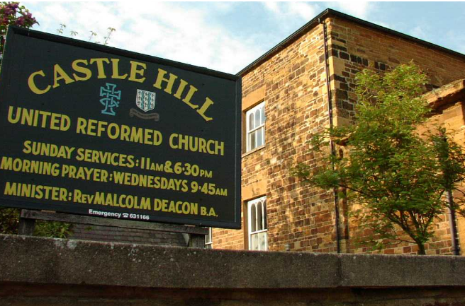 This is an image which is also a link to  Castle Hill United Reform Church